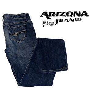 ARIZONA JEAN CO. Skinny Jeans Distressed Low Rise Stretch Women's Junior 3 LONG